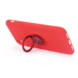 Silikoninis dėklas Ring Samsung Galaxy A31 RED