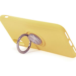 Silikoninis dėklas Ring Samsung Galaxy M51 YELLOW
