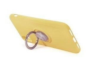 Silikoninis dėklas Ring XIAOMI MI 11 LITE YELLOW