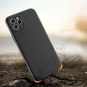 SOFT Dėklas Dėklas FOR XIAOMI REDMI A1+ THIN silikoninis COVER juodos spalvos - Image 2