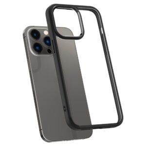 SPIGEN Apple iPhone 14 Pro Max CRYSTAL ULTRA HYBRID MATTE juodos spalvos 2022