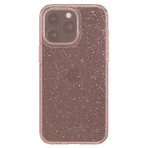 Spigen Liquid Crystal Glitter Apple iPhone 15 Pro dėklas - rožinės spalvos/Clear
