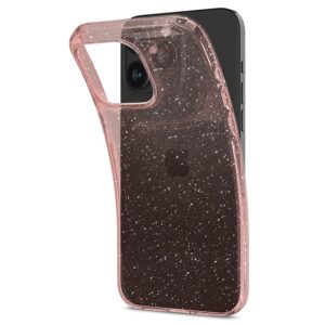 Spigen Liquid Crystal Glitter Apple iPhone 15 Pro dėklas - rožinės spalvos/Clear - Image 3