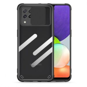 TECH-ProTECT CAMSHIELD Dėklas Samsung Galaxy A22 4G / LTE juodos spalvos