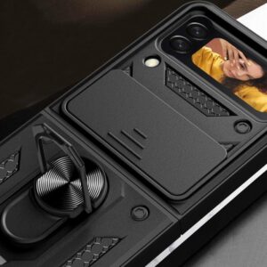 TECH-ProTECT CAMSHIELD Pro Galaxy Z FLIP 4 juodos spalvos - Image 5