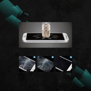 Apsauginis stiklas 6D SAMSUNG GALAXY A30 / A20 WHITE - Image 3