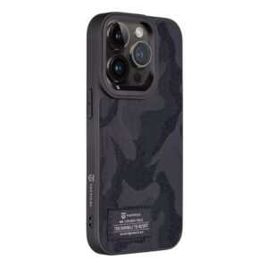 Tactical Camo Troop dėklas skirtas Apple iPhone 14 Pro juodos spalvos - Image 2