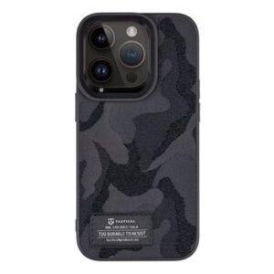 Tactical Camo Troop dėklas skirtas Apple iPhone 14 Pro juodos spalvos - Image 3