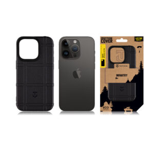 Tactical Infantry dėklas skirtas Apple iPhone 14 Pro Max juodos spalvos