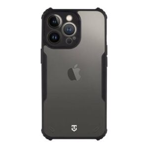 Tactical Quantum Stealth dėklas skirtas Apple iPhone 13 Pro Clear/juodos spalvos - Image 3