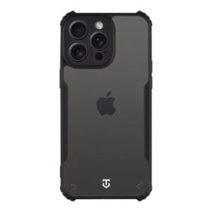 Tactical Quantum Stealth dėklas skirtas Apple iPhone 15 Pro Max Clear/juodos spalvos - Image 2