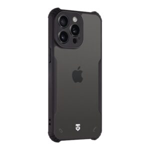Tactical Quantum Stealth dėklas skirtas Apple iPhone 15 Pro Max Clear/juodos spalvos - Image 3