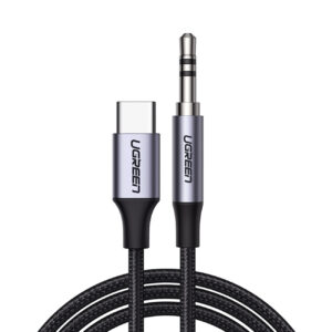 UGREEN CABLE USB C - MINI JACK 3.5MM 1M GRAY (AV143)