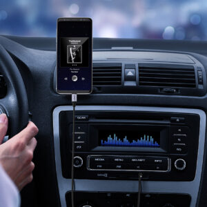 UGREEN CABLE USB C - MINI JACK 3.5MM 1M GRAY (AV143) - Image 2