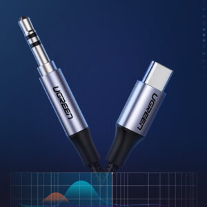 UGREEN CABLE USB C - MINI JACK 3.5MM 1M GRAY (AV143) - Image 6