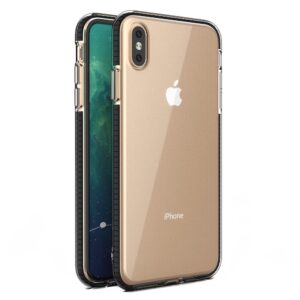 VERGE Dėklas GEL Apple iPhone XS Max juodos spalvos