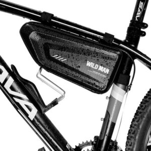 WILDMAN "E4" BLACK WATERPROOF BIKE BAG - Image 2