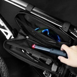 WILDMAN "E4" BLACK WATERPROOF BIKE BAG - Image 5
