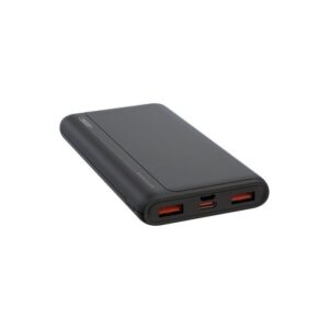XO PowerBank PR126 10000 MAH PD QUICK CHARGE 4.0 juodos spalvos
