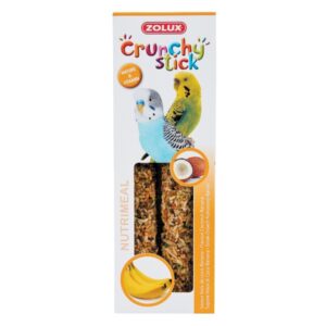 Zolux skanėstai mažoms papūgoms su bananais ir kokosais 85g