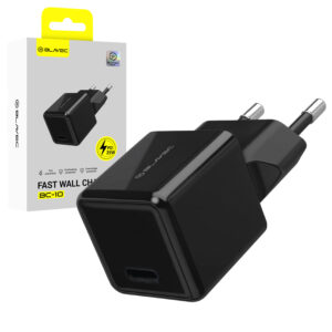 Blavec Wall charger BC-10 - Type C - PD 25W 3A (TCBC10-CB253A) juodos spalvos