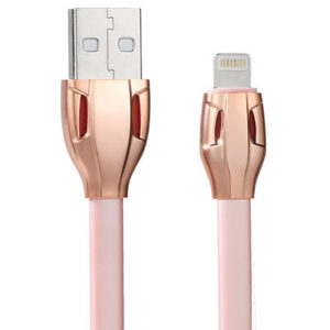 REMAX Cable Laser RC-035i - USB to Lightning  PINK - Image 1