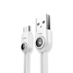 REMAX Cable Lemen RC-101m - USB to Micro USB - White - Image 1
