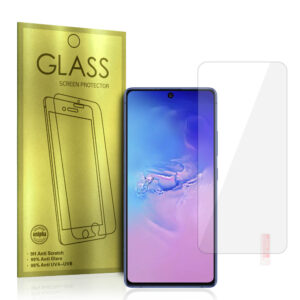Apsauginis stiklas Gold skirtas Samsung Galaxy S10 LITE - Image 1
