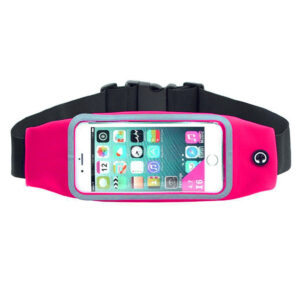 Running Sports Belt Type 1 - iPhone 16 Pro/16 Pro Max / Galaxy S25 Ultra/S25/S24 Ultra/S24/S24 FE/A54/M15 pink