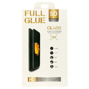 Apsauginis stiklas Full Glue 5D skirtas Apple iPhone 11 PRO juodos spalvos