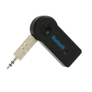 Wireless Audio Receiver AUX - Bluetooth, Speakerphone juodos spalvos
