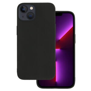 Back Dėklas MATT skirtas Apple iPhone 13 juodos spalvos