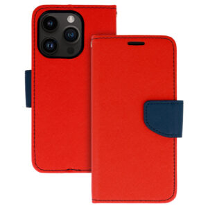 Fancy Dėklas skirtas Apple iPhone 13 Pro red-navy