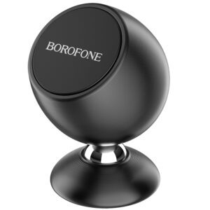 Borofone Car holder BH41 Triumphant magnetic, stick-on base black - Image 1