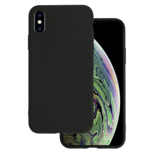 Back Dėklas MATT skirtas Apple iPhone X/XS (5,8") juodos spalvos