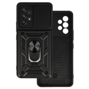 Slide Camera Armor Dėklas skirtas Samsung Galaxy A53 5G juodos spalvos