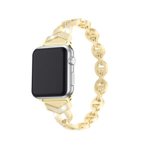 Bracelet loop skirtas Apple Watch 42/44/45 design 3 gold