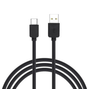 Cable - USB to Type C - 1 Meter juodos spalvos - Image 1