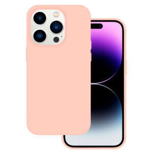 Tel Protect Silicone Premium skirtas Apple iPhone 14 Pro Max light pink