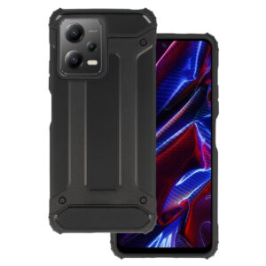 Armor Carbon Dėklas for Xiaomi Redmi Note 12 5G/Poco X5 juodos spalvos