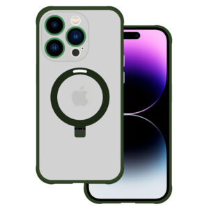 Tel Protect Magical Magsafe Stand Dėklas skirtas Apple iPhone 12 Pro Max green