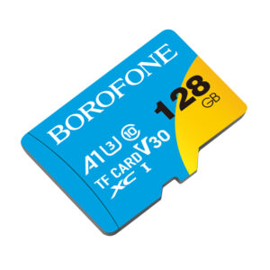 Borofone Memory card MicroSD 128GB SDXC U3 Class10 100MB/s - Image 1