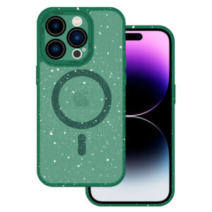 Tel Protect Magnetic Splash Frosted Dėklas skirtas Apple iPhone 15 Green