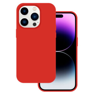 Tel Protect Silicone Premium skirtas Apple iPhone 15 Pro red