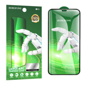 Borofone Tempered glass BF8 Diamond Armor Full Screen 5D Large Arc skirtas Apple iPhone 12 Pro Max - 10 pieces
