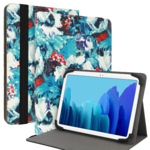 Wonder Canvas Tablet Dėklas 10 inches white poppies