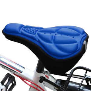 Bike saddle cover blue - Image 1