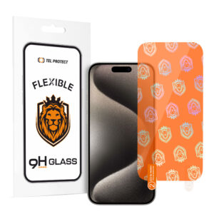 Tel Protect Best Flexible Hybrid Apsauginis stiklas skirtas Apple iPhone 15 PLUS/15 PRO MAX