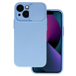 Camshield Soft skirtas Apple iPhone 15 Light purple