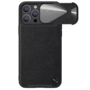 Nillkin CamShield S Leather Dėklas skirtas Apple iPhone 14 Pro black
